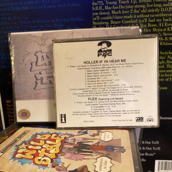 2Pac Holler If Ya Hear Me (CD, Single, Promo)
Media: Very Good Plus - Picture 3 of 5